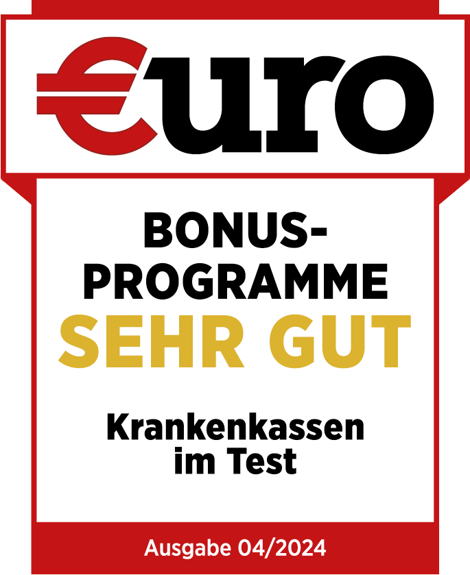 Euro-Siegel Sehr gut für die Bonusprogramme der BAHN-BKK